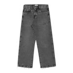 STRAIGHT JEANS - STONED BLACK