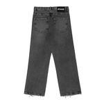 STRAIGHT JEANS - STONED BLACK