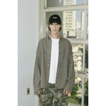 LOOSE SHIRT - MOTLED BROWN