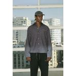 CHECK SHIRT - DARK BLUE