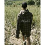 UTILITY JACKET - CHECKED BROWN