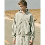 CLASSIC ZIP HOODIE - OLIVE GREEN