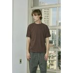  BLANK T-SHIRT - STONED BROWN