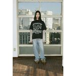 CONNECT T-SHIRT - USED BLACK