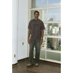 BLUR T-SHIRT - WASHED BROWN