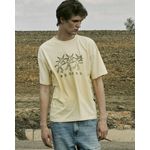 HOW LUCKY T-SHIRT - WASHED YELLOW