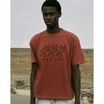 HOW LUCKY T-SHIRT - WASHED RED 