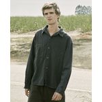 SOFT TWILL SHIRT - STONED GRAY
