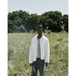 SOFT TWILL SHIRT - OFF WHITE