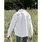 SOFT TWILL SHIRT - OFF WHITE