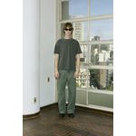 TRIM PANTS - STONED GREEN