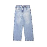 RELAXED DENIM PANTS - LIGHT BLUE