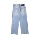 RELAXED DENIM PANTS - LIGHT BLUE