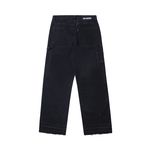 CARPENTER PANTS - STONED BLACK