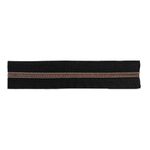 Zíper Nylon Metalizado Bronze ZAP Nº 4,5 Preto