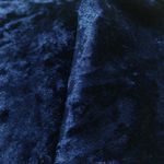 Tecido Veludo Molhado Azul Marinho 1m