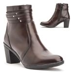 Bota feminina clássica cano curto Aproprie kriska 