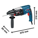 MARTELETE PERFURADOR / ROMPEDOR 850W (GBH2-28D) - BOSCH 