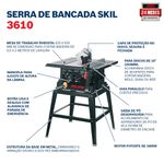 SERRA DE BANCADA 1600W (3610) - SKIL