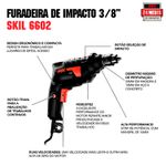 FURADEIRA DE IMPACTO 3/8" 570W (6602) - SKIL