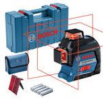 NIVEL LASER 080M(GLL3-80) COM MALETA SEM RECEPTOR 0601063S00 - BOSCH 