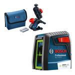 NÍVEL LASER 012M (GLL2-12) VERDE BOLSA + SUPORTE - BOSCH