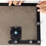 ESQUADRO REGUA ARTICULADA GABARITO ALUMINIO - CORTAG