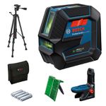NIVEL LASER 050M(GCL2-50G)VERDE COM PONTOS +TRIPE 0601066M01 - BOSCH 