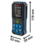 TRENA A LASER 050M.(GLM50-27CG)VERDE - BOSCH 