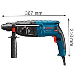 MARTELETE PERFURADOR /ROMPEDOR 820W(GBH2-24D)CAIXA + 5BROCA 220V - BOSCH 