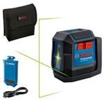 NIVEL LASER 012M(GLL12-22G)VERDE C/BATERIA 3,7V. - BOSCH 
