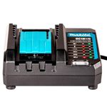 KIT 2 BATERIAS BL1850B + CARREGADOR DC18WC 18V COM MALETA - MAKITA 