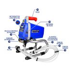 MAQUINA DE PINTURA AIRLESS CPA2-900 127V/220V - CHIAPERINI
