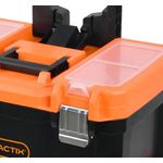 CAIXA PLASTICA FERRAMENTAS 3X1 COM RODAS - TACTIX