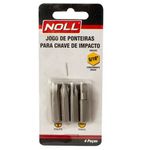 JOGO DE PONTEIRAS PARA CHAVE DE IMPACTO ENCAIXE 5/16 - NOLL