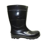 BOTA / BOTINA PVC CANO MEDIO PRETA CA 32169 - CARTOM 