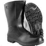 BOTA / BOTINA PVC CANO MEDIO PRETA CA 32169 - CARTOM 