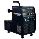 MAQUINA DE SOLDA 3 EM 1 MIG/TIG/MMA PROFISSIONAL 200A 220V MONOFÁSICA - TITANIUM