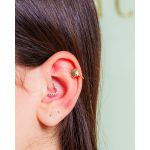 Piercing Concha Dourada