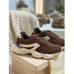 TÊNIS MAJU MARROM COM OFF