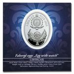 Moeda de Prata Niue 2023 - Egg With Watch Ag999 16,81 g