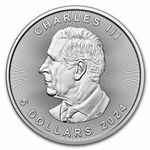 [PRÉ-VENDA] - Canadian Silver Maple Leaf 1 oz 2024