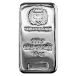 Germania Mint Silver Cast Bar Ag 999.9 - 10 oz