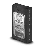 Germania Mint Silver Cast Bar Ag 999.9 - 10 oz