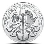  Austrian Philharmonic 1 oz (ano diverso) Silver Coin