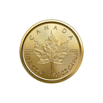 Moeda de Ouro - Canada 2023 - Maple Leaf Au999.9 1/20 oz BU
