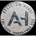 Round Argentum Hedge 1 ozt - 2024 - Prata 999