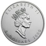 Silver Maple Leaf 1 oz 9999 - Ano Diverso
