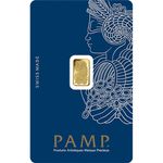 Card Individual Barra de Ouro 9999 - Pamp 1 gr 