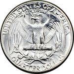 (5) Moeda de Prata 900 - 1/4 de dólar - Pré-1964